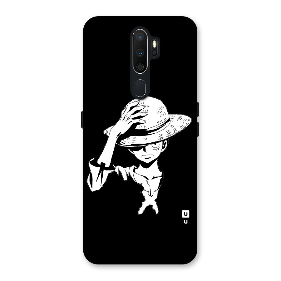 Anime One Piece Luffy Silhouette Back Case for Oppo A5 (2020)