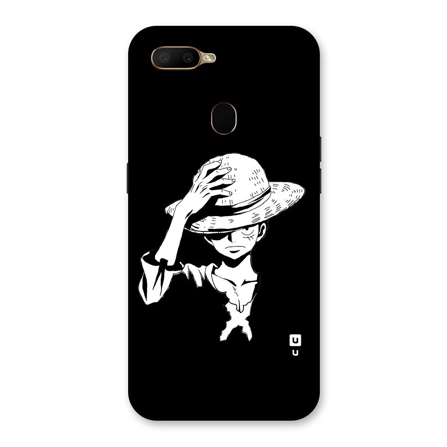 Anime One Piece Luffy Silhouette Back Case for Oppo A5s