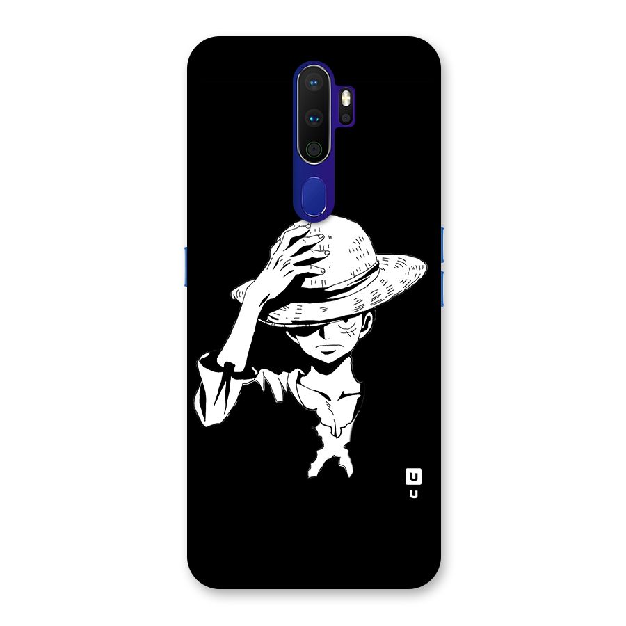 Anime One Piece Luffy Silhouette Back Case for Oppo A9 (2020)
