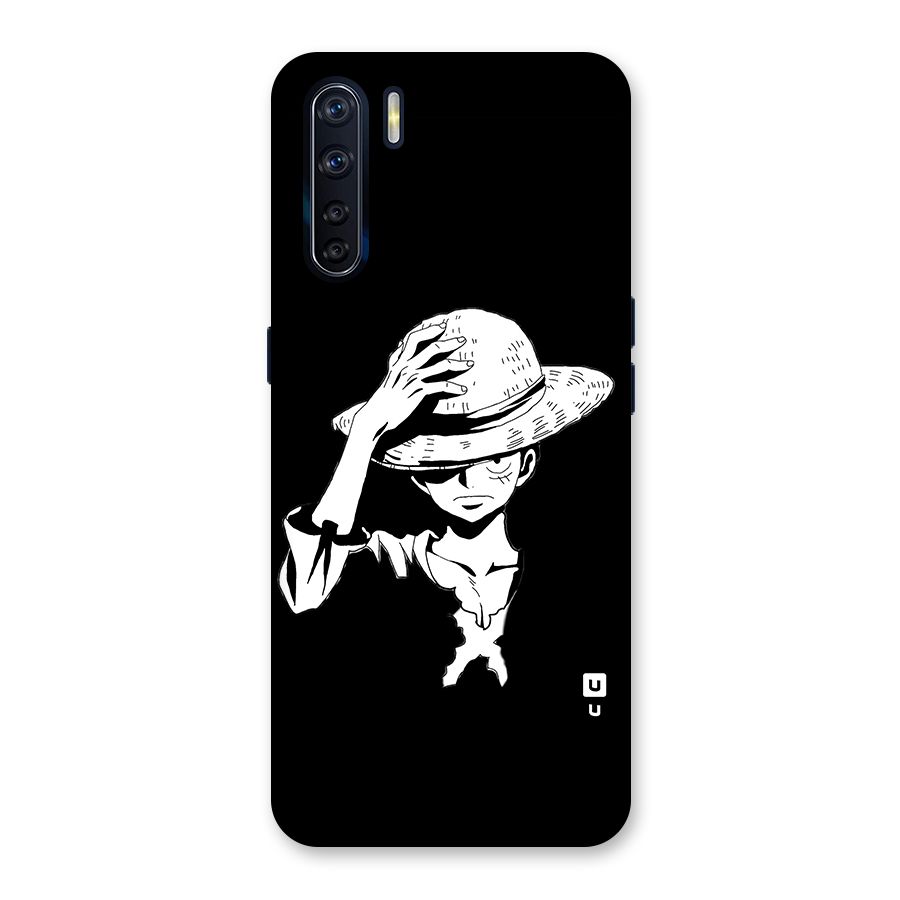 Anime One Piece Luffy Silhouette Back Case for Oppo F15