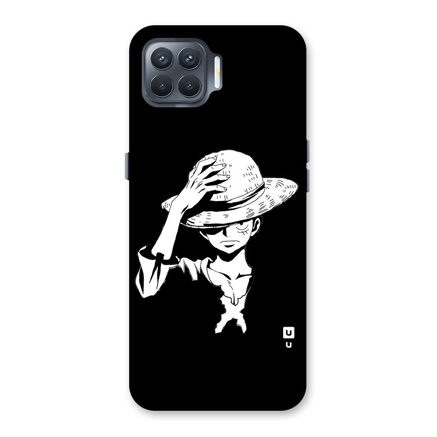 Anime One Piece Luffy Silhouette Back Case for Oppo F17 Pro