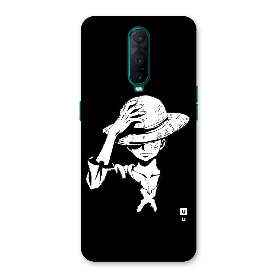 Anime One Piece Luffy Silhouette Back Case for Oppo R17 Pro