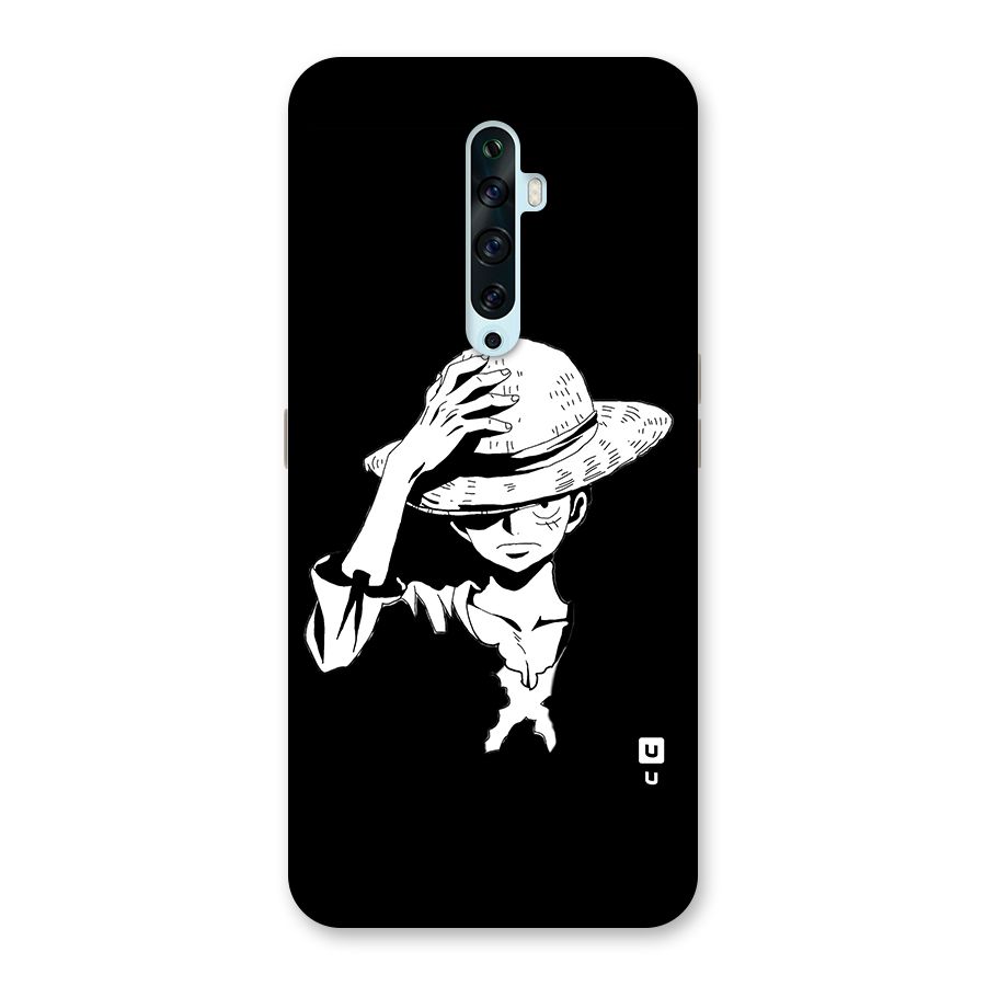 Anime One Piece Luffy Silhouette Back Case for Oppo Reno2 F