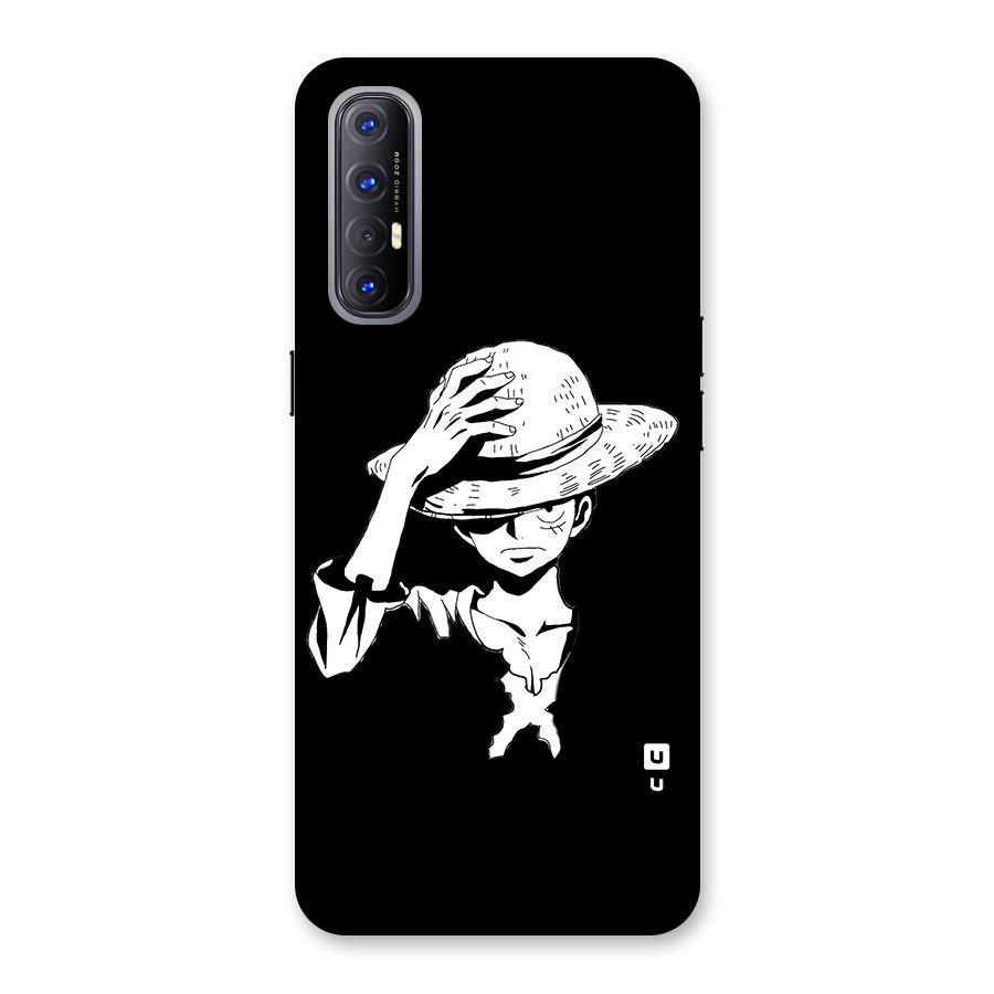 Anime One Piece Luffy Silhouette Back Case for Oppo Reno3 Pro