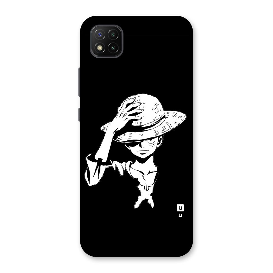 Anime One Piece Luffy Silhouette Back Case for Poco C3