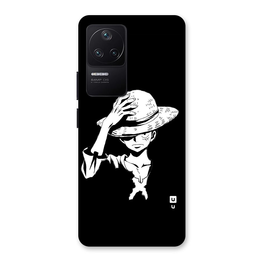 Anime One Piece Luffy Silhouette Back Case for Poco F4 5G