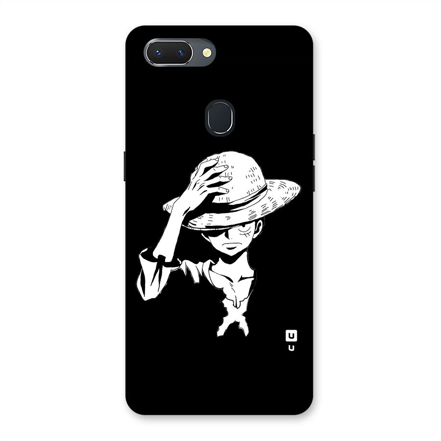 Anime One Piece Luffy Silhouette Back Case for Realme 2