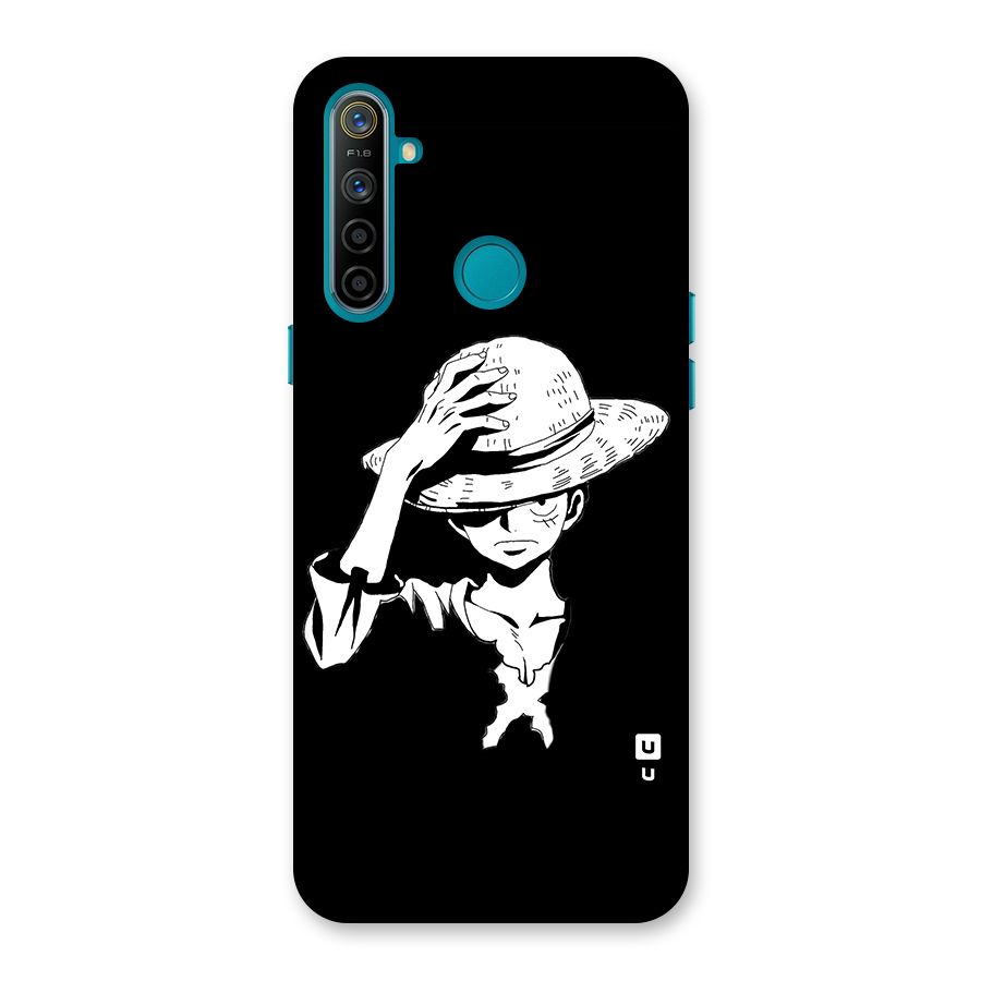 Anime One Piece Luffy Silhouette Back Case for Realme 5i