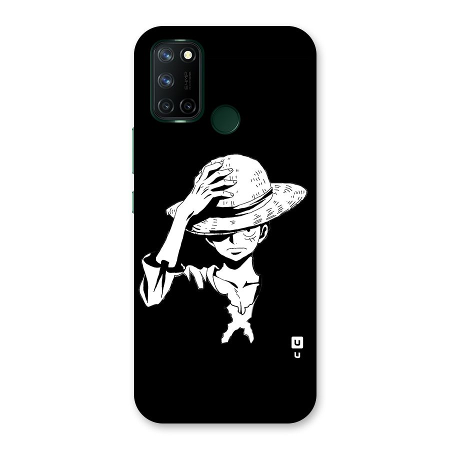 Anime One Piece Luffy Silhouette Back Case for Realme 7i