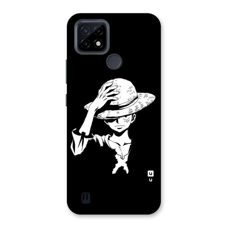 Anime One Piece Luffy Silhouette Back Case for Realme C21