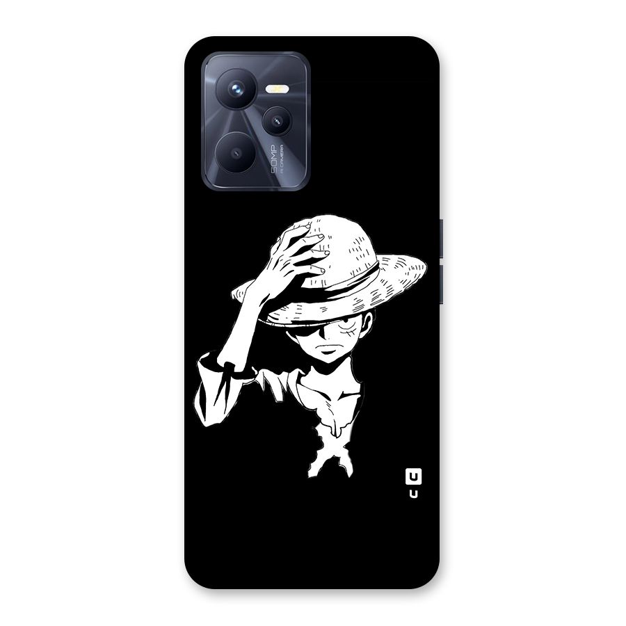 Anime One Piece Luffy Silhouette Back Case for Realme C35