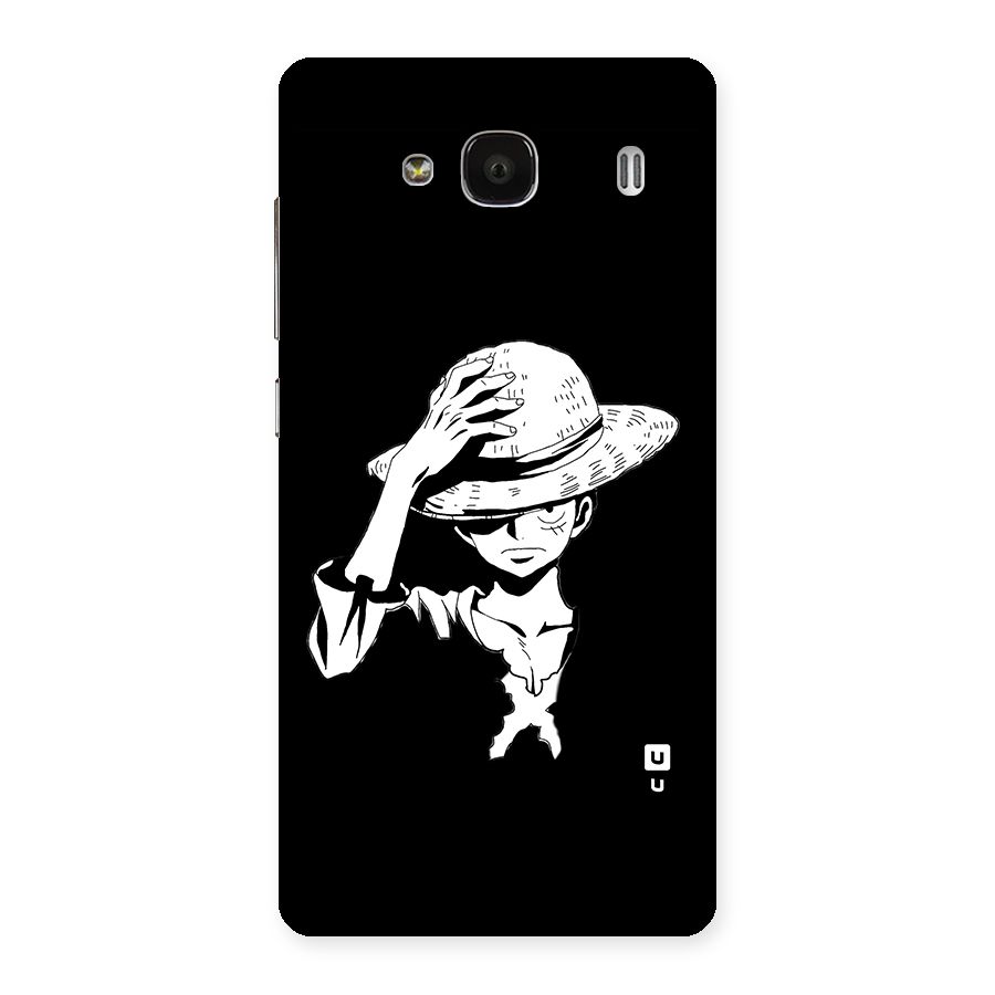 Anime One Piece Luffy Silhouette Back Case for Redmi 2s