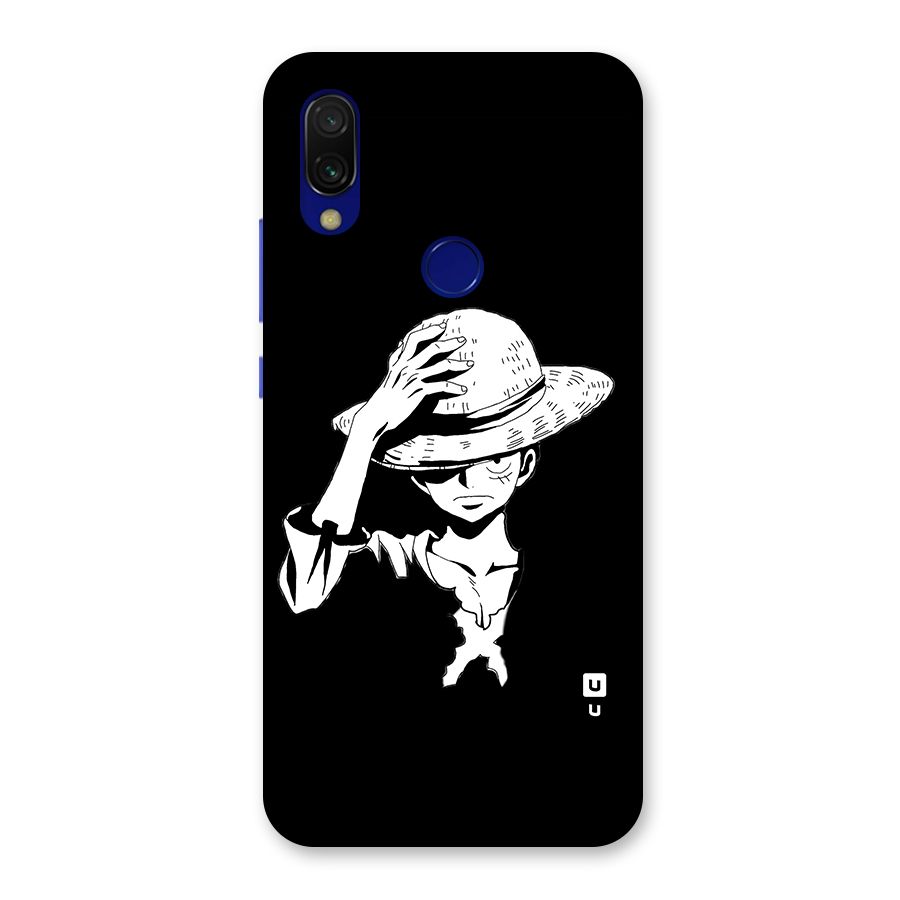 Anime One Piece Luffy Silhouette Back Case for Redmi 7