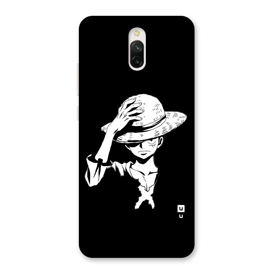 Anime One Piece Luffy Silhouette Back Case for Redmi 8A Dual