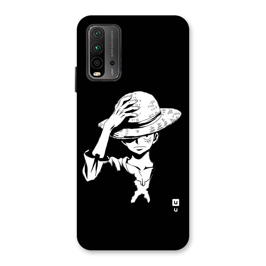 Anime One Piece Luffy Silhouette Back Case for Redmi 9 Power
