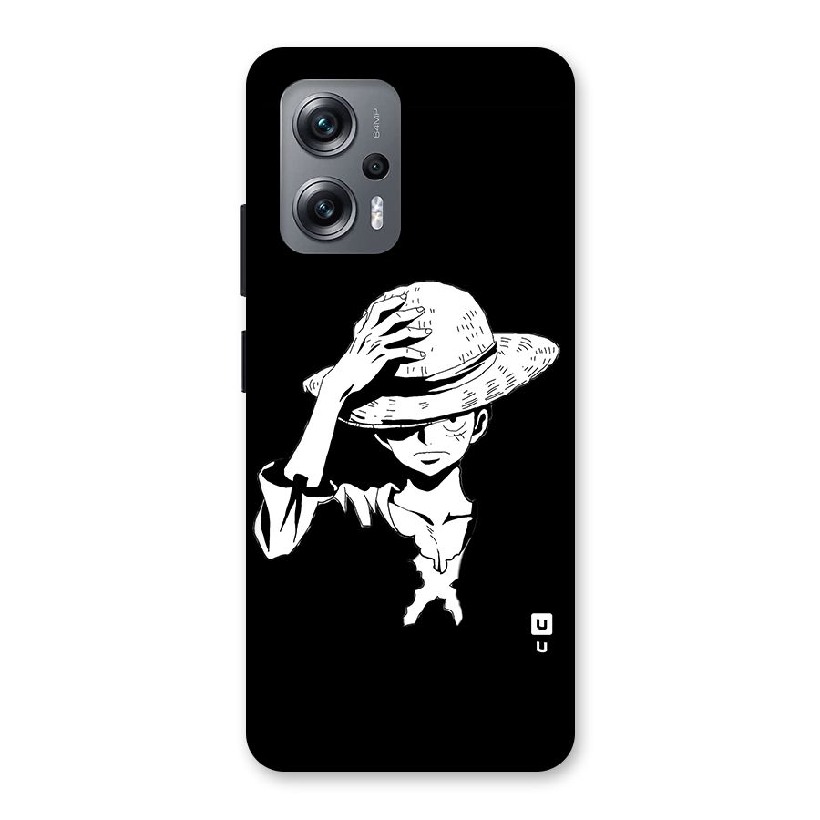 Anime One Piece Luffy Silhouette Back Case for Redmi K50i