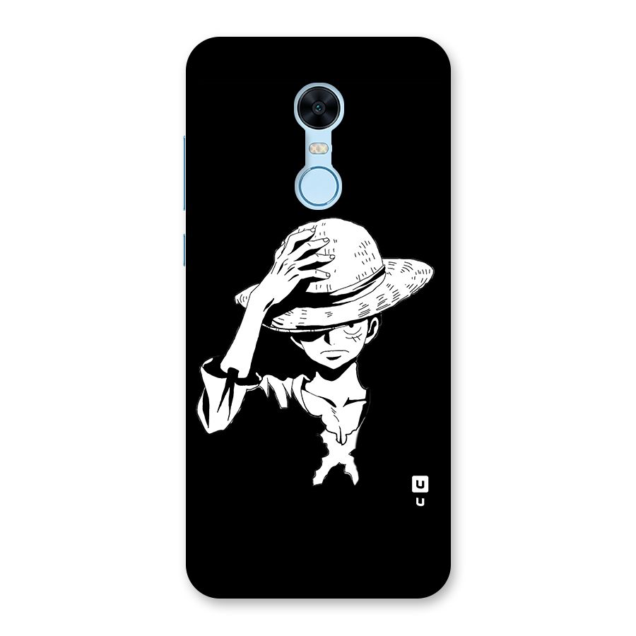 Anime One Piece Luffy Silhouette Back Case for Redmi Note 5