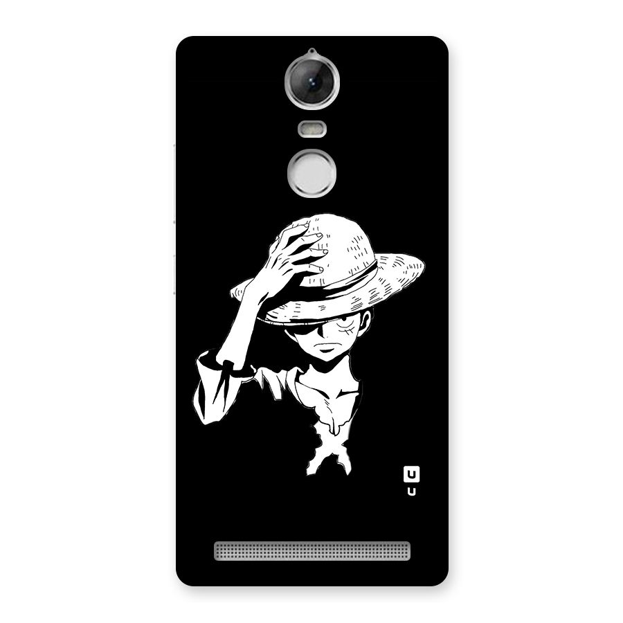 Anime One Piece Luffy Silhouette Back Case for Vibe K5 Note