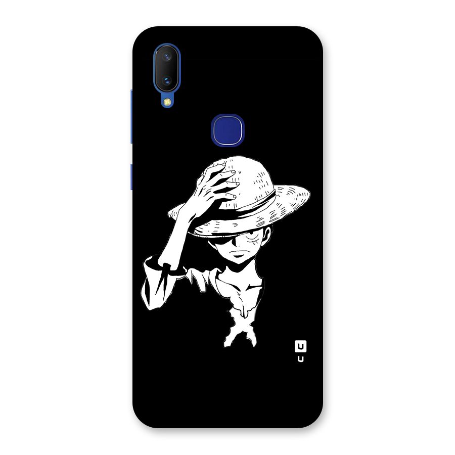 Anime One Piece Luffy Silhouette Back Case for Vivo V11