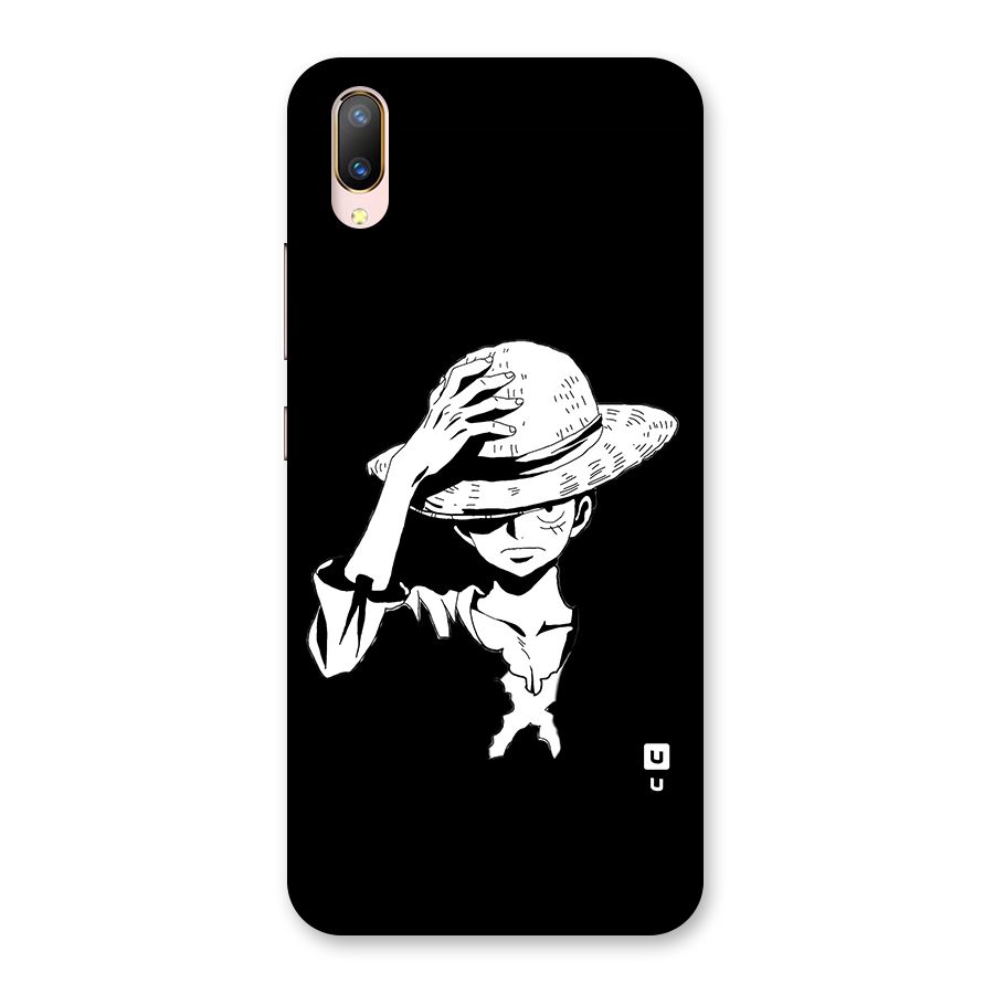 Anime One Piece Luffy Silhouette Back Case for Vivo V11 Pro
