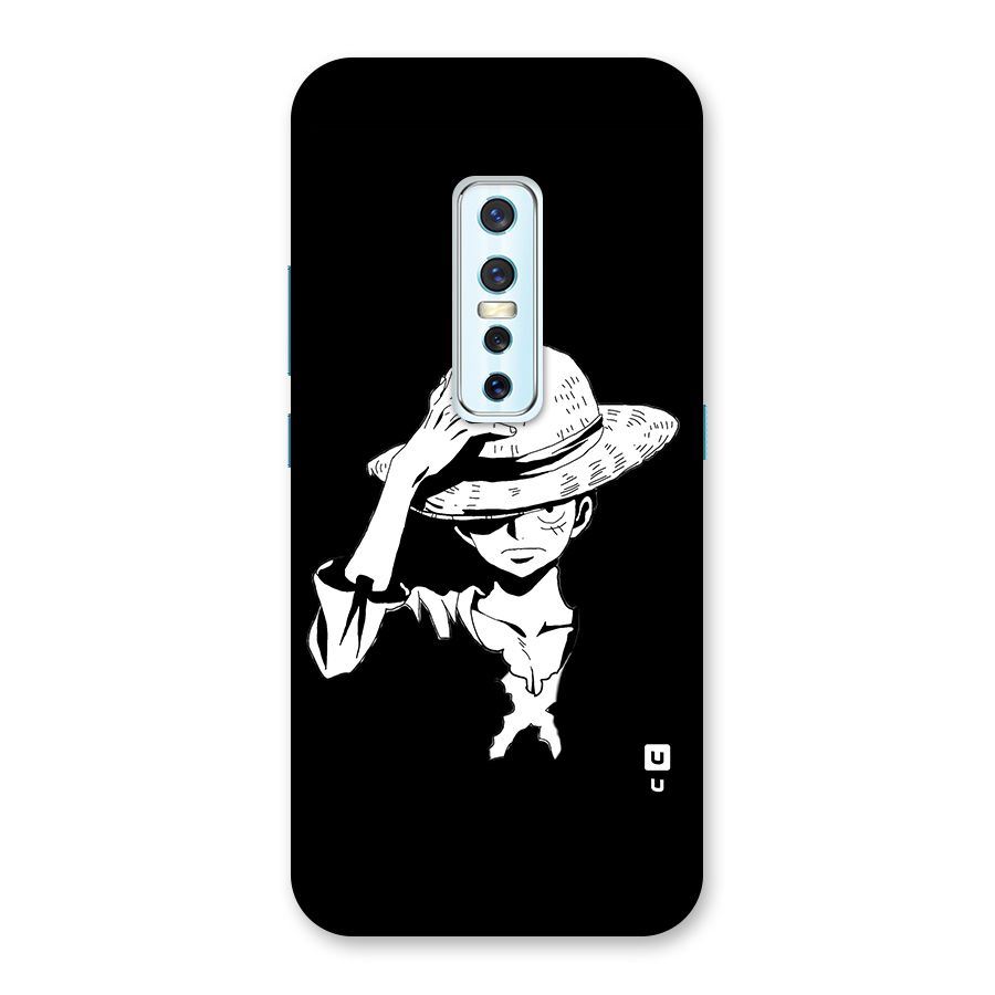 Anime One Piece Luffy Silhouette Back Case for Vivo V17 Pro