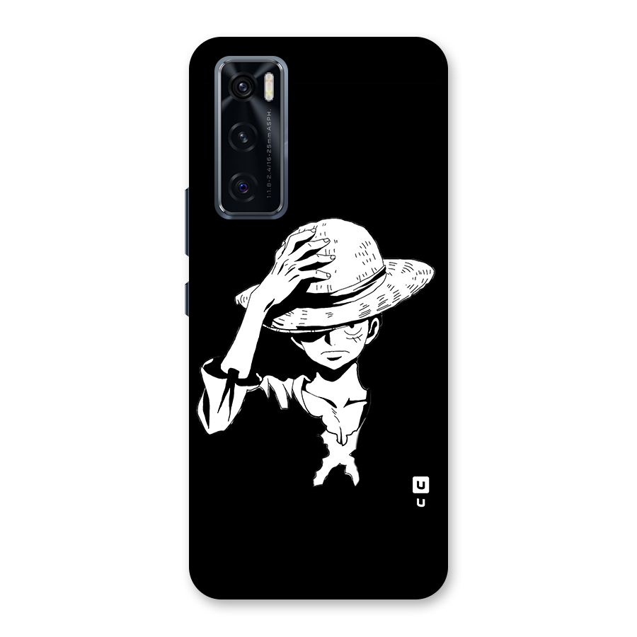 Anime One Piece Luffy Silhouette Back Case for Vivo V20 SE