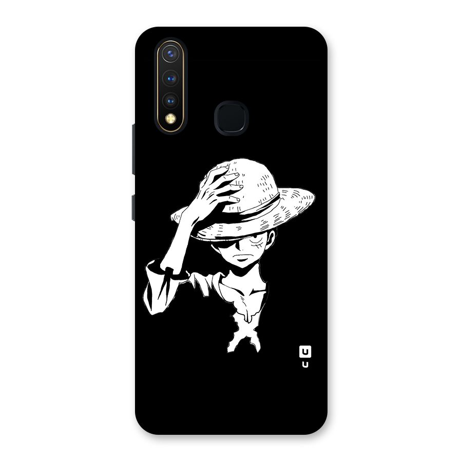 Anime One Piece Luffy Silhouette Back Case for Vivo Y19