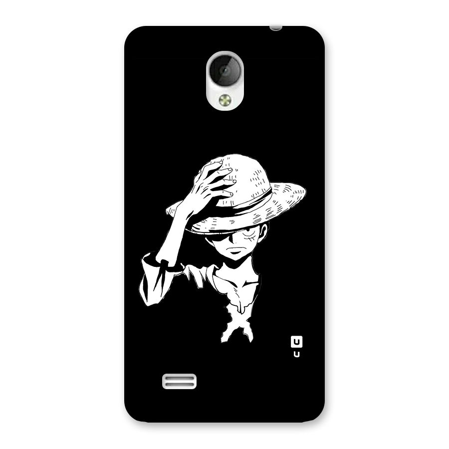Anime One Piece Luffy Silhouette Back Case for Vivo Y21