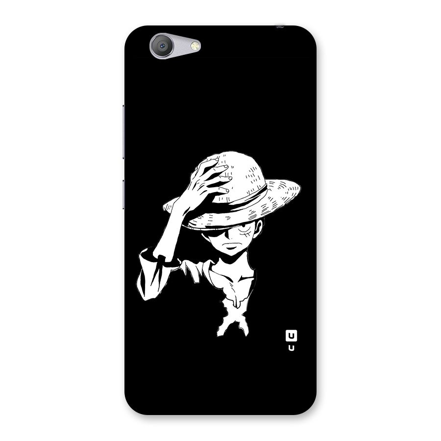 Anime One Piece Luffy Silhouette Back Case for Vivo Y53