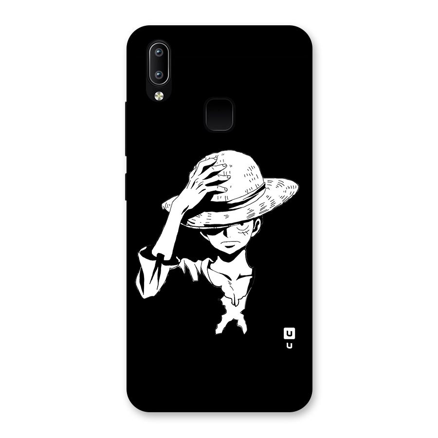 Anime One Piece Luffy Silhouette Back Case for Vivo Y93