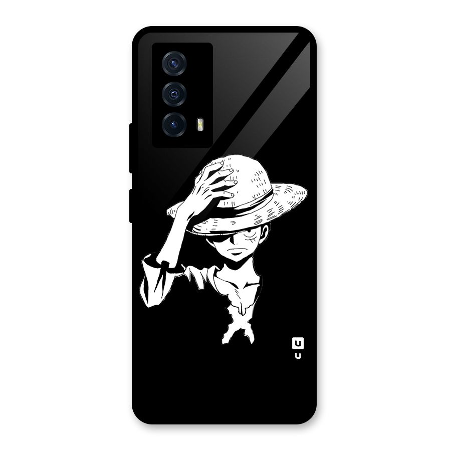 Anime One Piece Luffy Silhouette Back Case for Vivo iQOO Z5