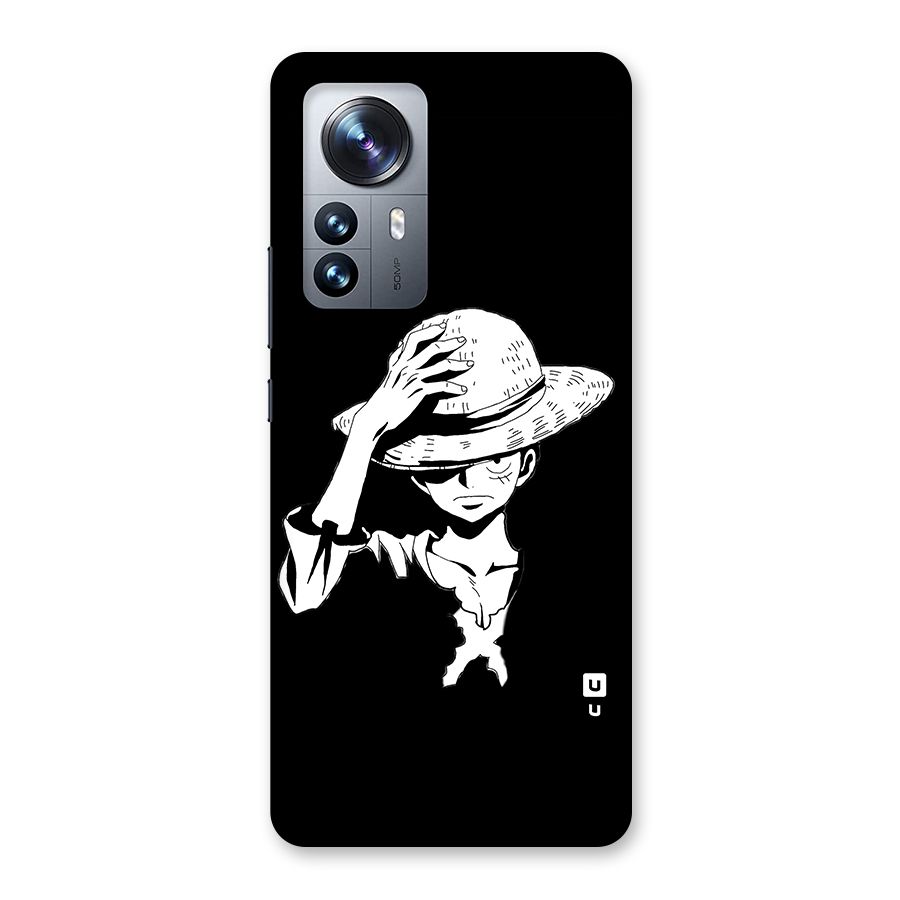 Anime One Piece Luffy Silhouette Back Case for Xiaomi 12 Pro