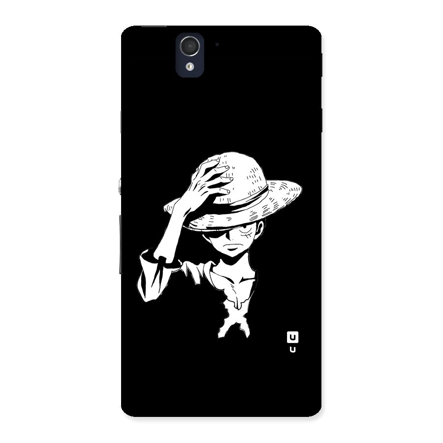 Anime One Piece Luffy Silhouette Back Case for Xperia Z