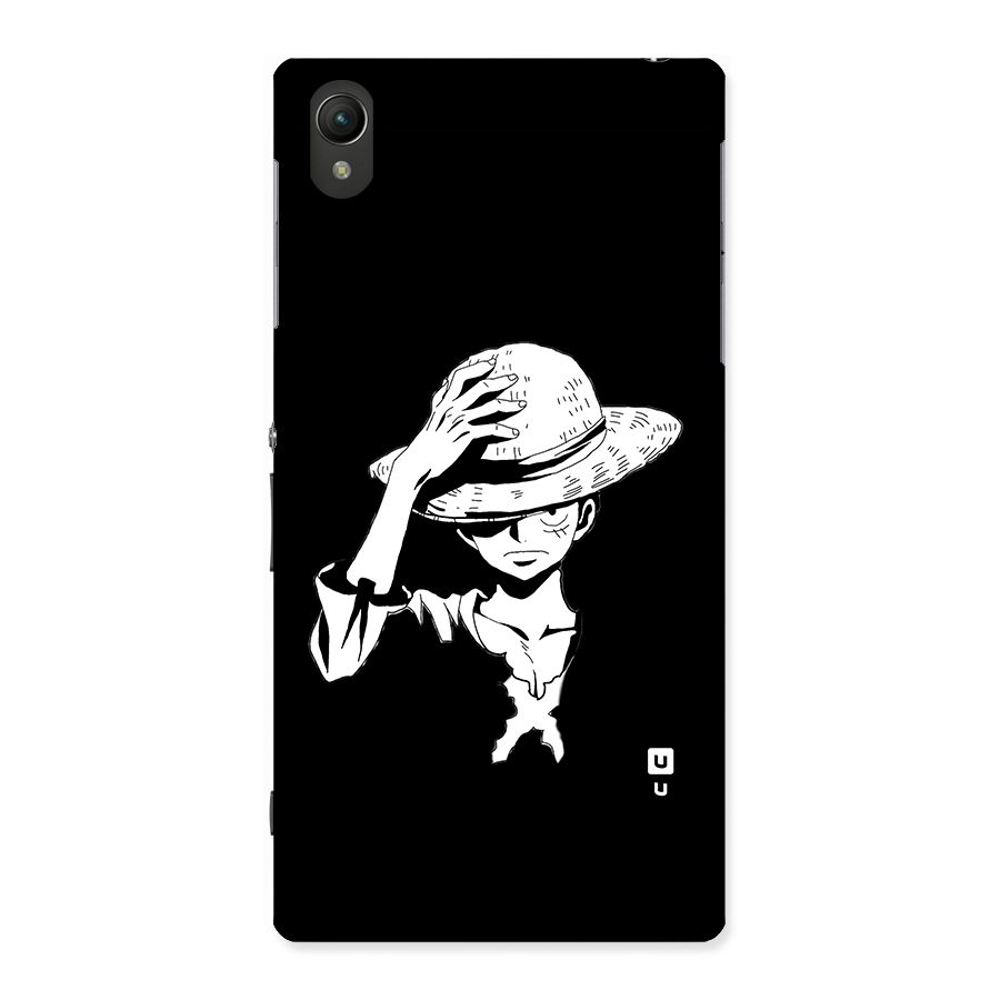 Anime One Piece Luffy Silhouette Back Case for Xperia Z1