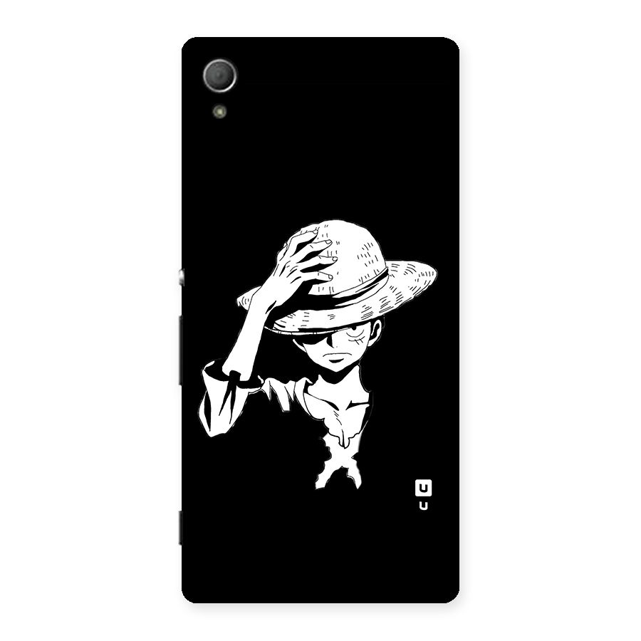 Anime One Piece Luffy Silhouette Back Case for Xperia Z4