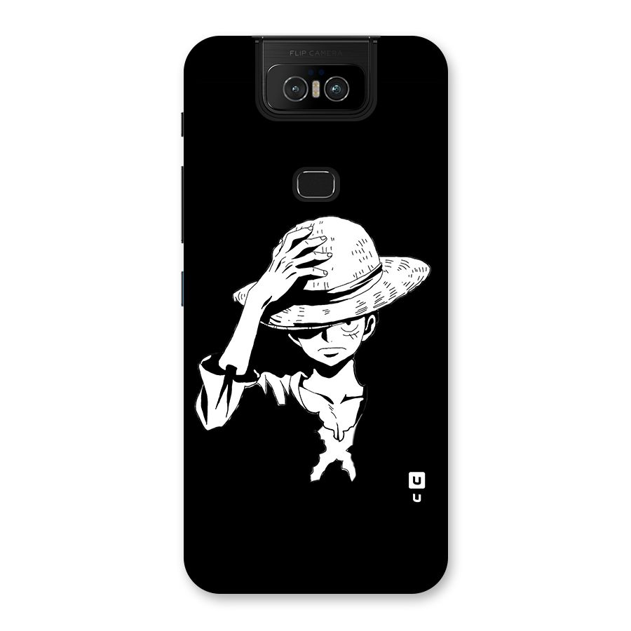 Anime One Piece Luffy Silhouette Back Case for Zenfone 6z