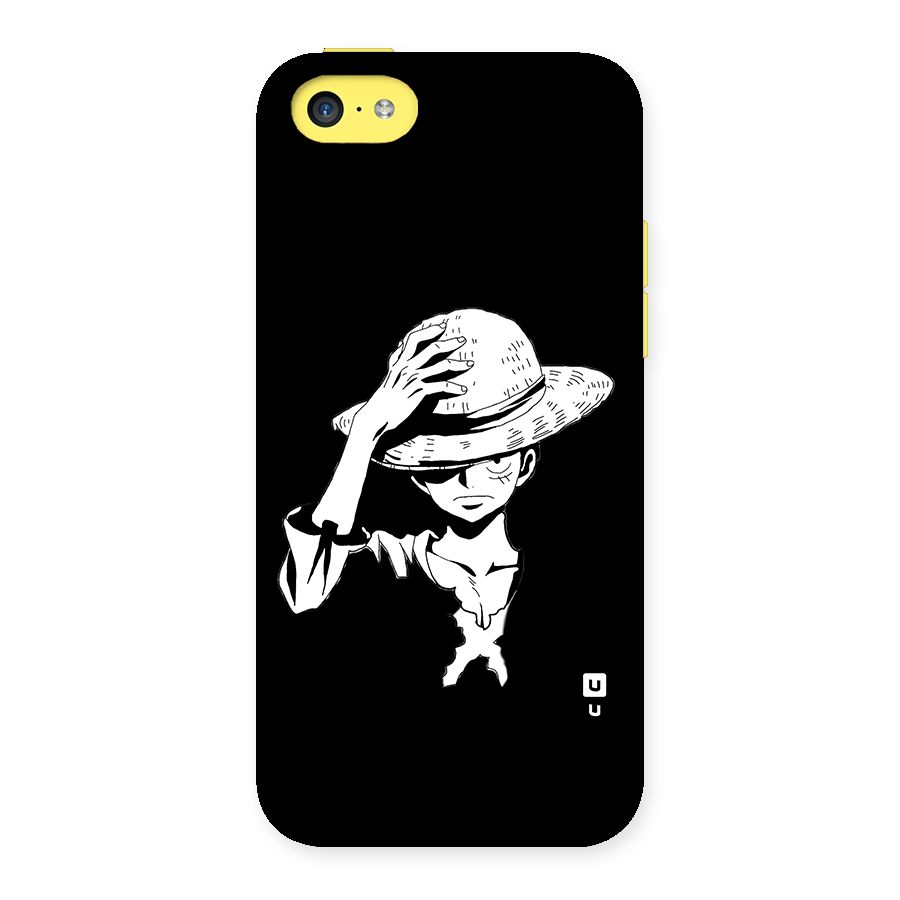 Anime One Piece Luffy Silhouette Back Case for iPhone 5C