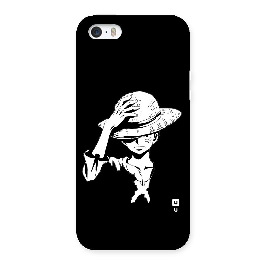 Anime One Piece Luffy Silhouette Back Case for iPhone 5 5s