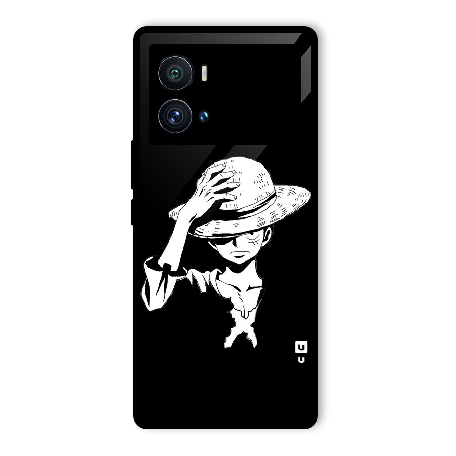 Anime One Piece Luffy Silhouette Glass Back Case for Vivo iQOO 9 Pro