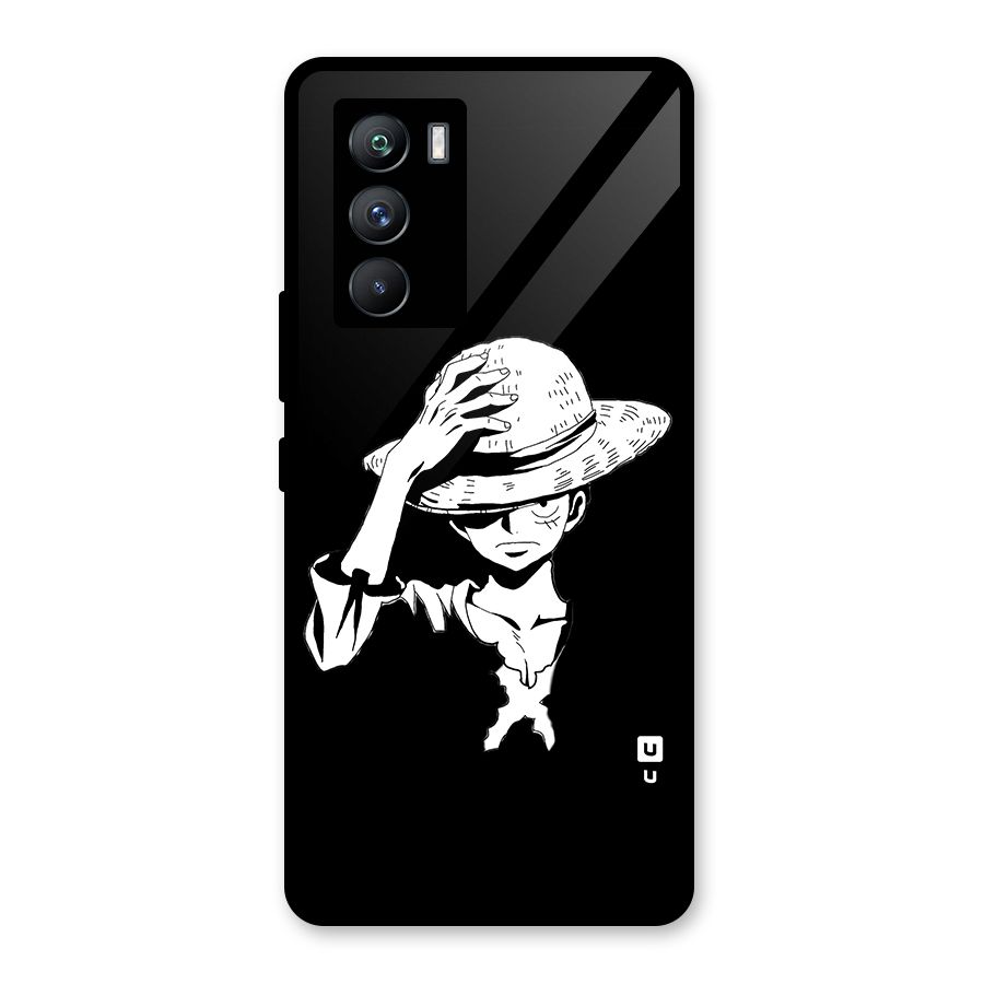 Anime One Piece Luffy Silhouette Glass Back Case for Vivo iQOO 9 SE