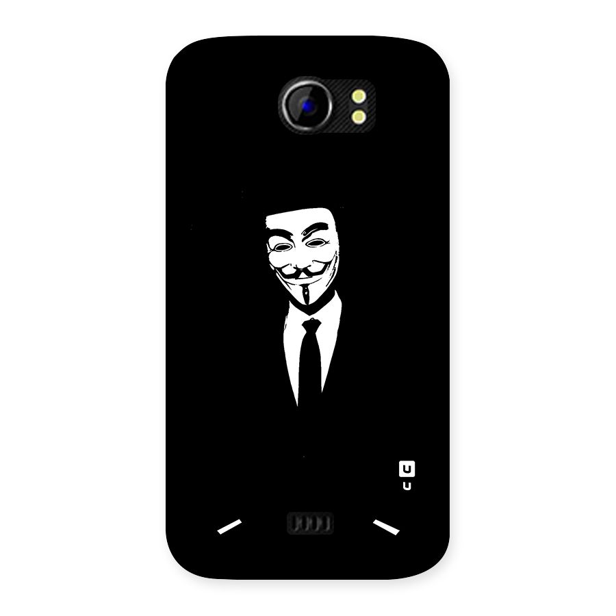 Anonymous Cool Gentleman Back Case for Canvas 2 A110