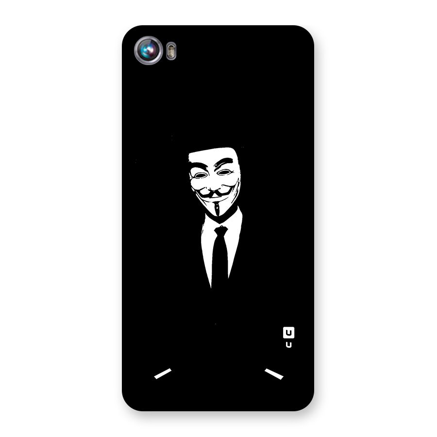 Anonymous Cool Gentleman Back Case for Canvas Fire 4 (A107)