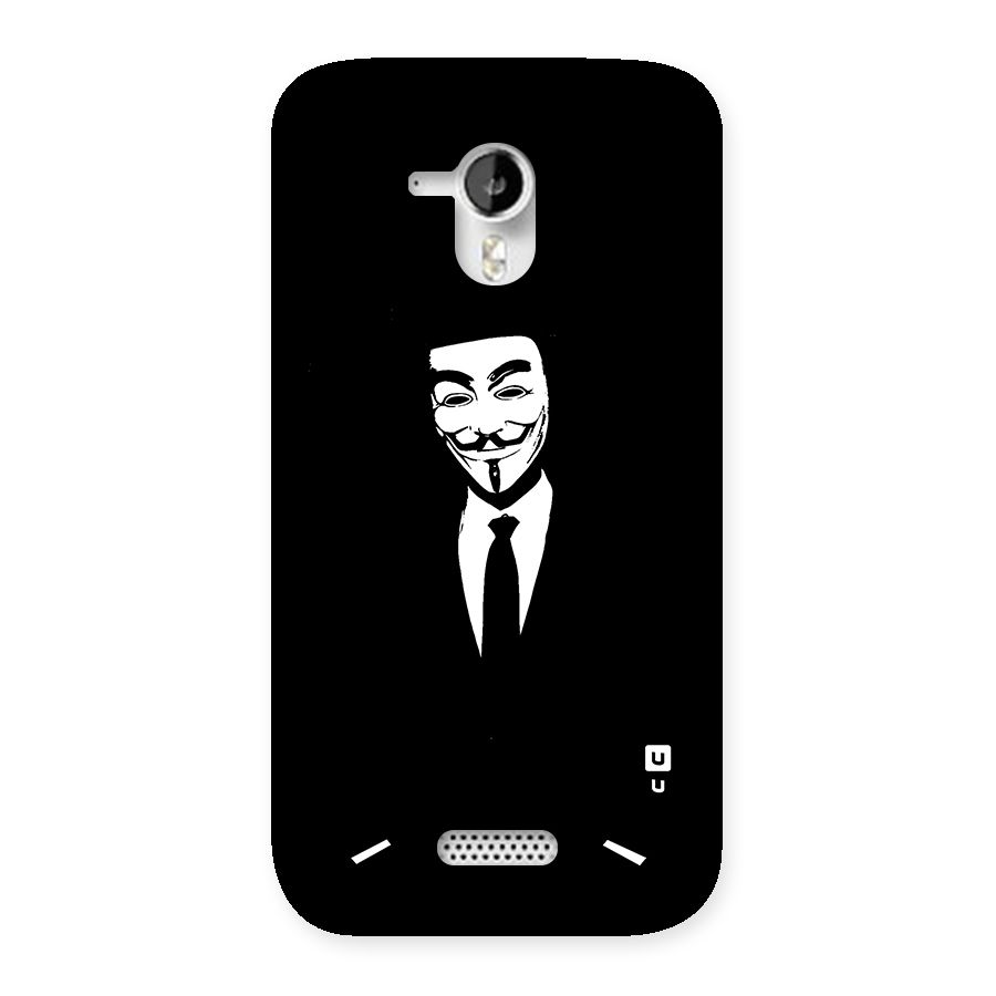 Anonymous Cool Gentleman Back Case for Canvas HD A116