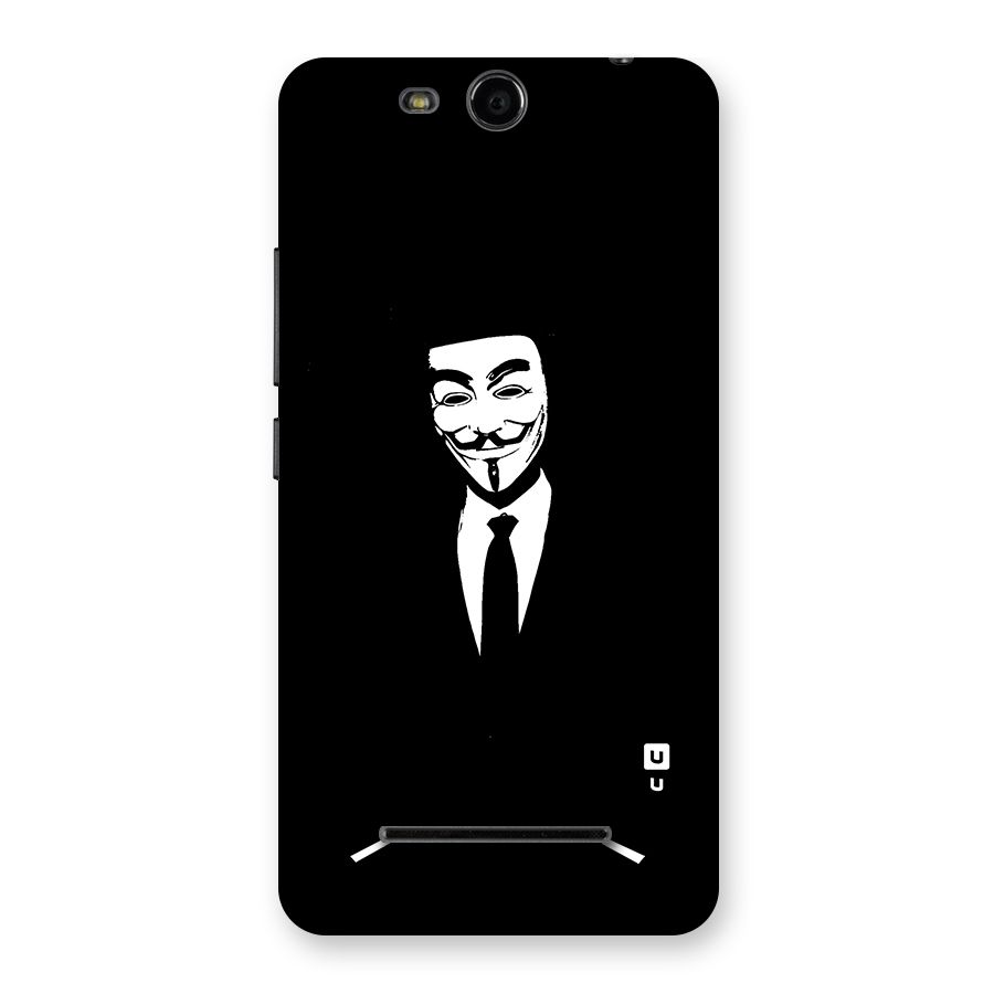 Anonymous Cool Gentleman Back Case for Canvas Juice 3 Q392