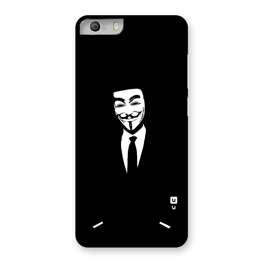 Anonymous Cool Gentleman Back Case for Canvas Knight 2