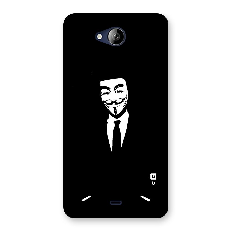 Anonymous Cool Gentleman Back Case for Canvas Play Q355