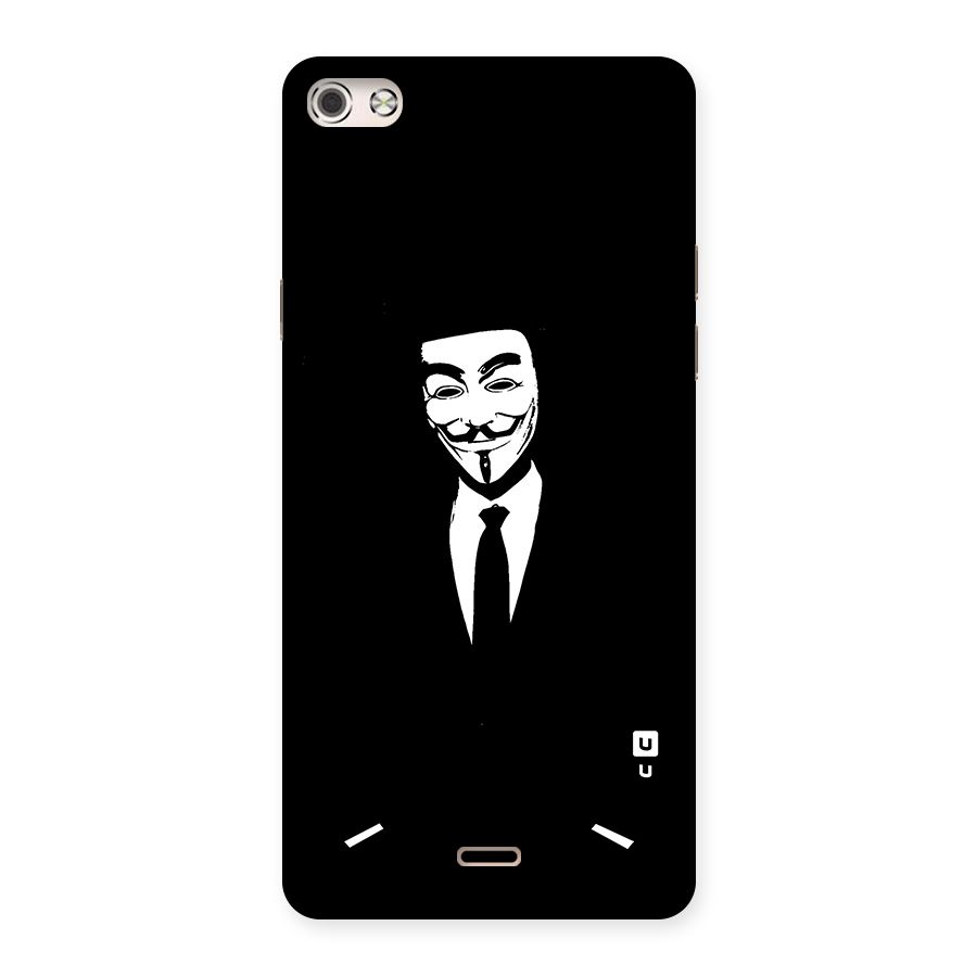 Anonymous Cool Gentleman Back Case for Canvas Silver 5
