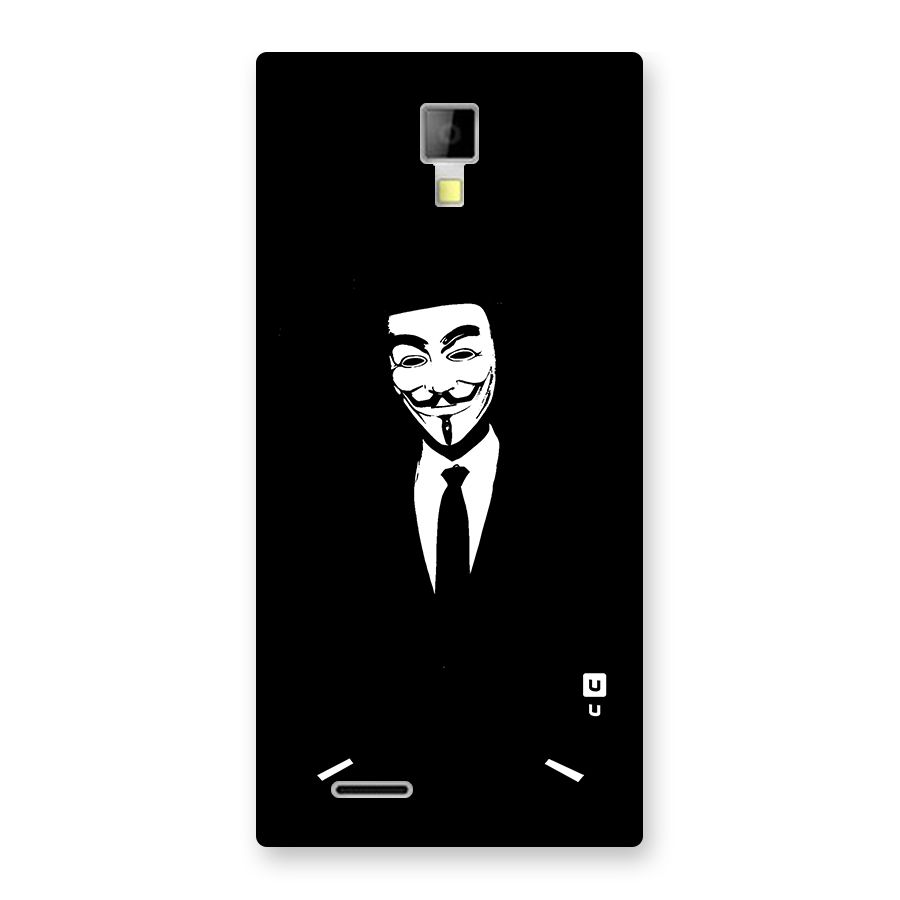 Anonymous Cool Gentleman Back Case for Canvas Xpress A99