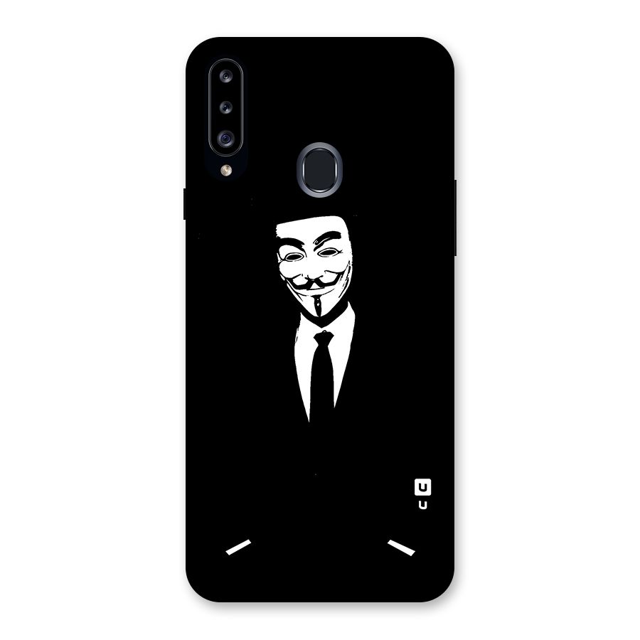 Anonymous Cool Gentleman Back Case for Galaxy A20s