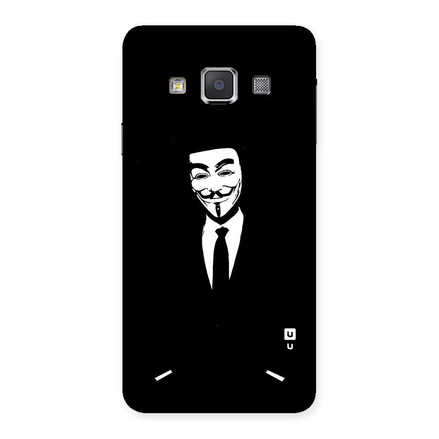 Anonymous Cool Gentleman Back Case for Galaxy A3